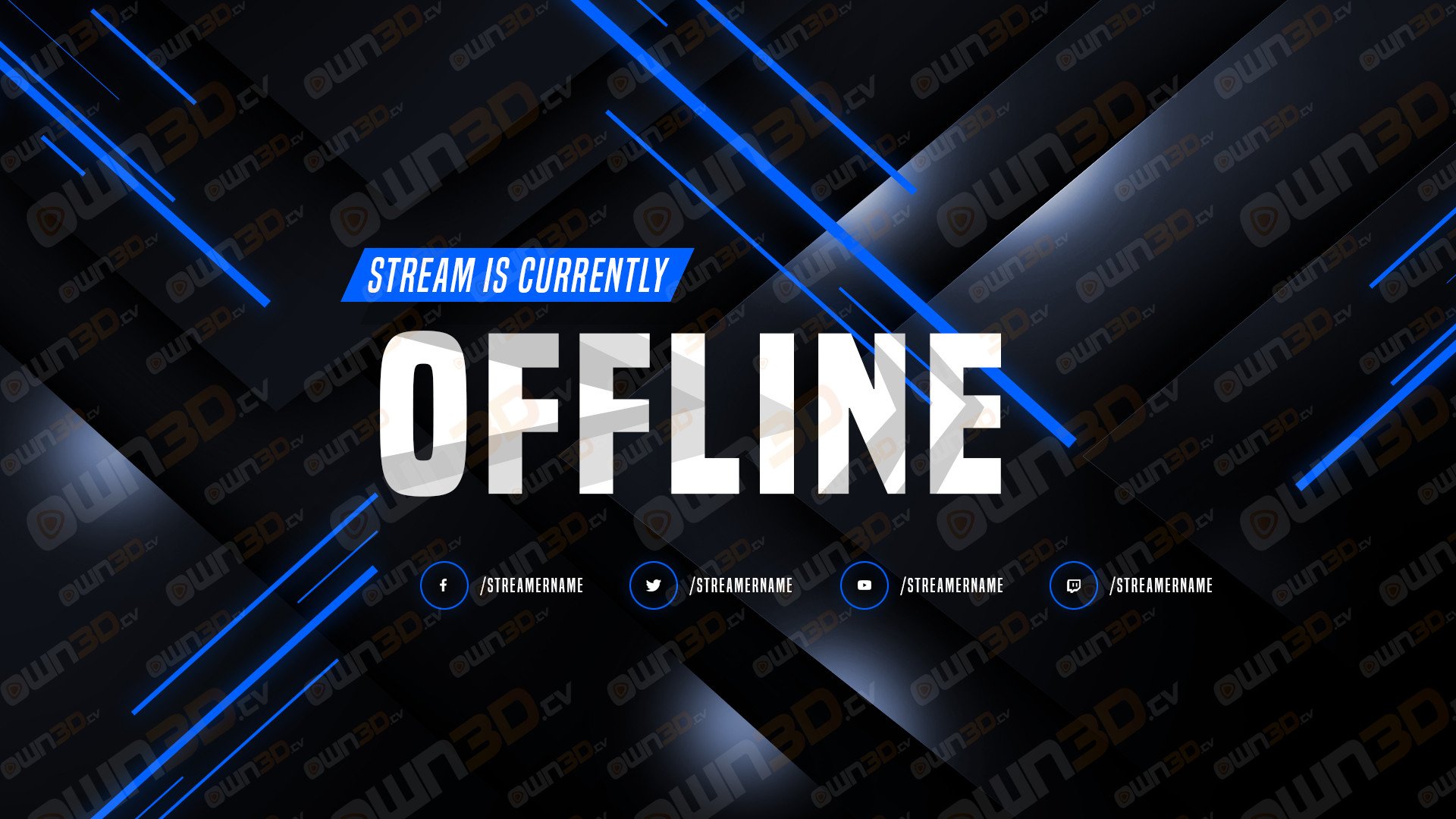 Las 12 mejores Plantillas de Banners Offline para Twitch