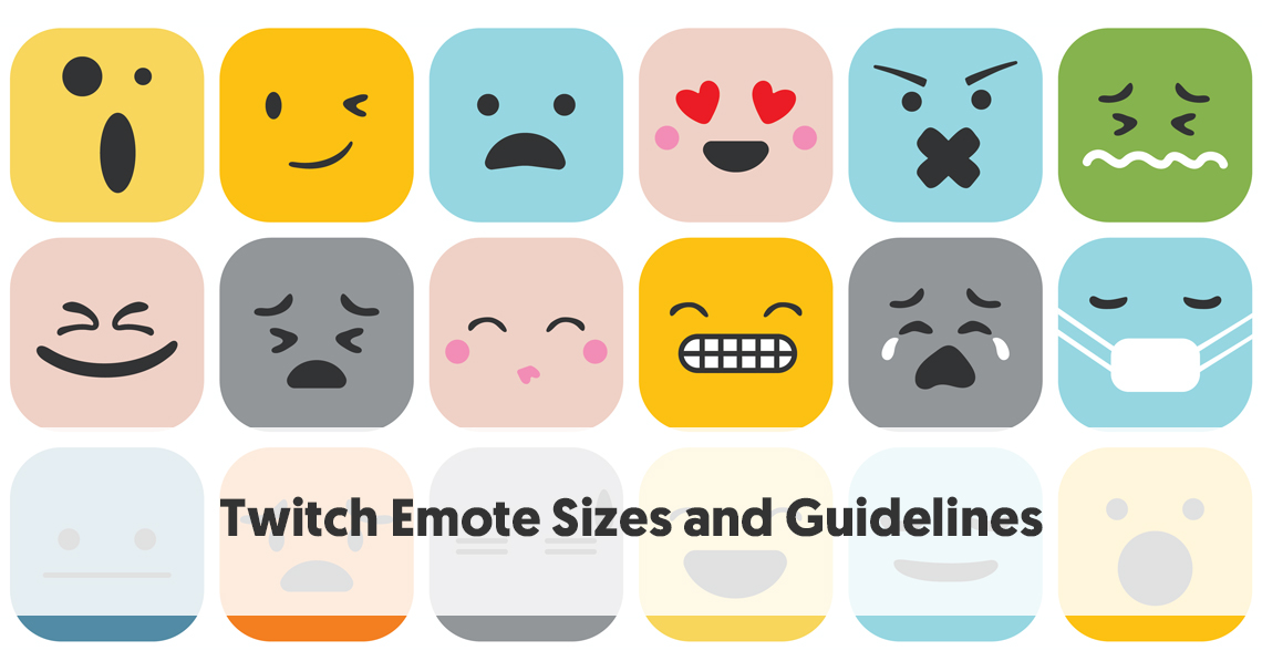 Twitch Emote Sizes and Guidelines