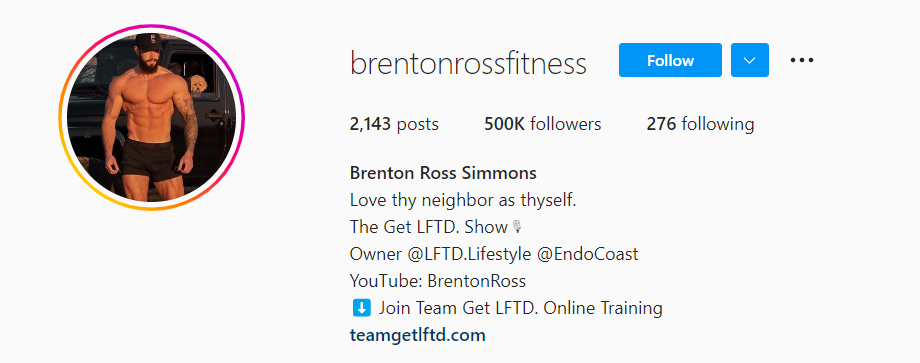 Brenton Ross Simmons (@brentonrossfitness) 