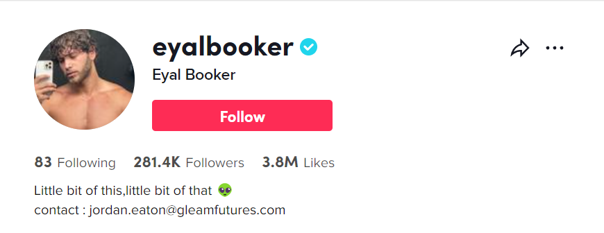 Eyal Booker (@eyalbooker) Official TikTok 