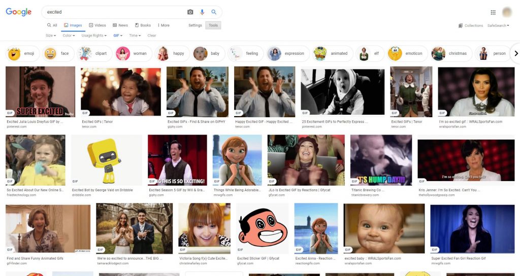 Where to Find the Best GIFs - Google Image Search