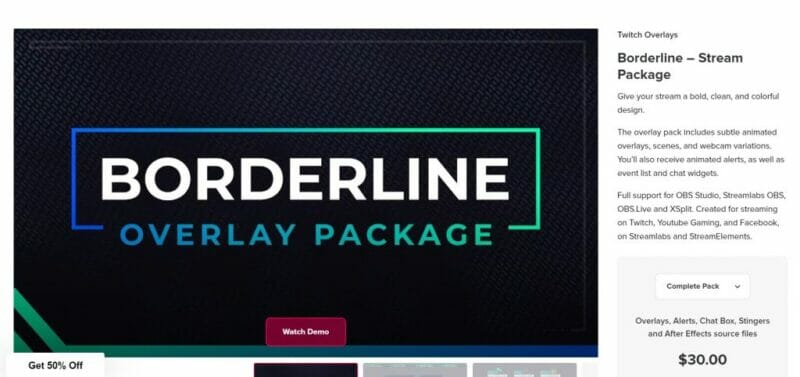 Borderline Stream Package