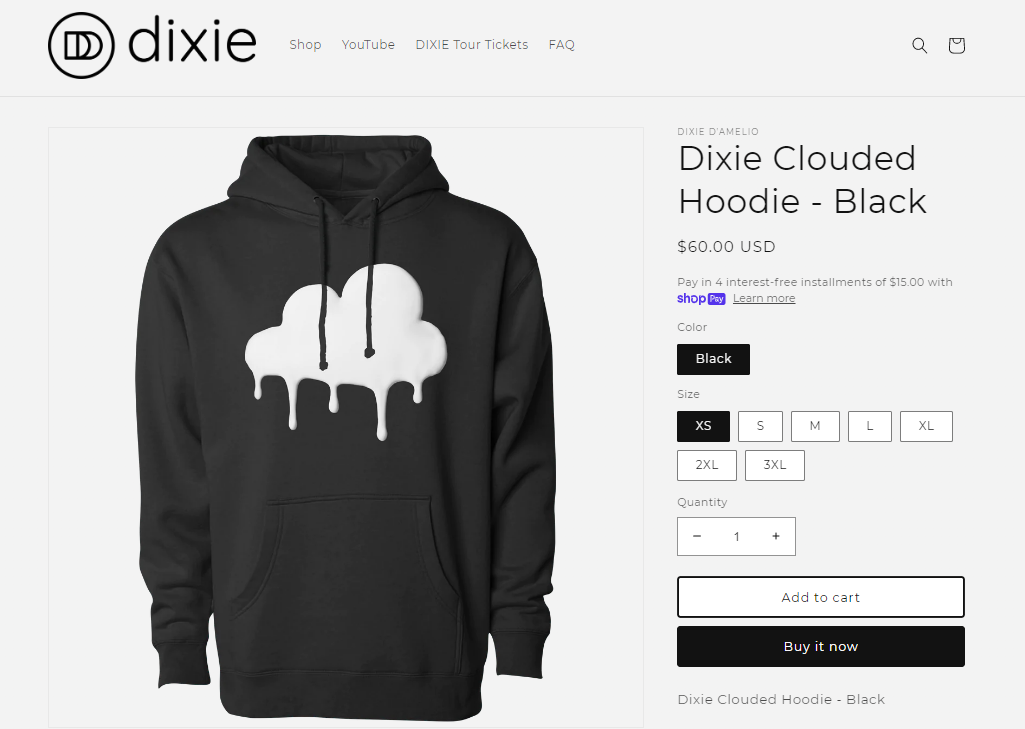 favorite product - cloudy hoodie