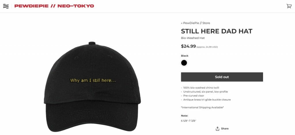 favorite product - hat
