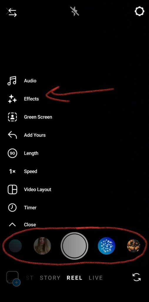 Instagram Reel Effects