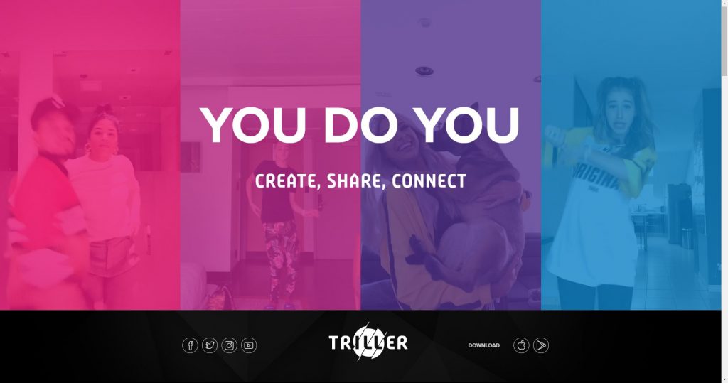 Triller seems to be the app that celebrities gravitate toward to record and edit their videos