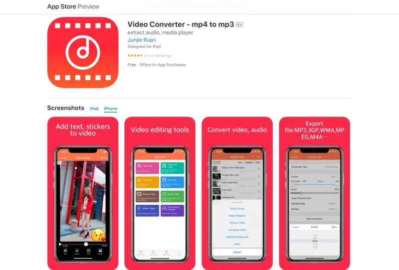 Video Converter tiktok appstore app