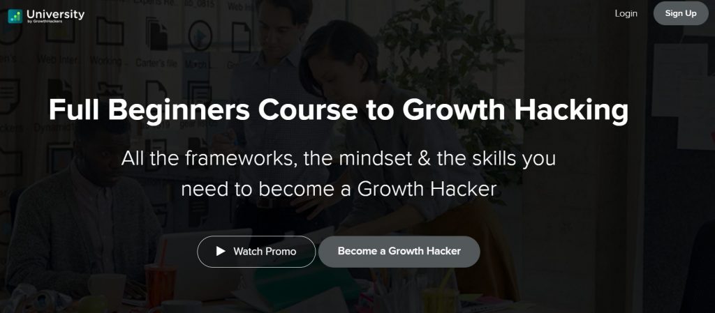 Full Beginners Course to Growth Hacking – GrowthHackers University