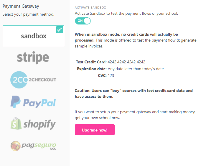 payment gateways