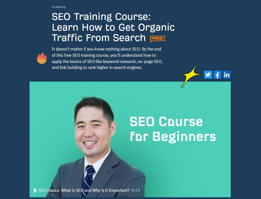 SEO Training Course – Ahrefs