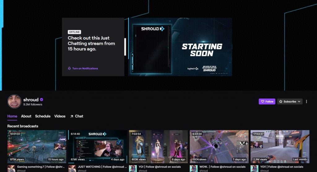 Shroud: como foi a primeira live de retorno do streamer à Twitch, esports