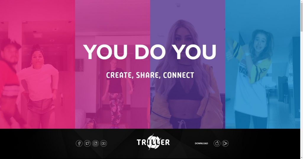 Triller social media platform