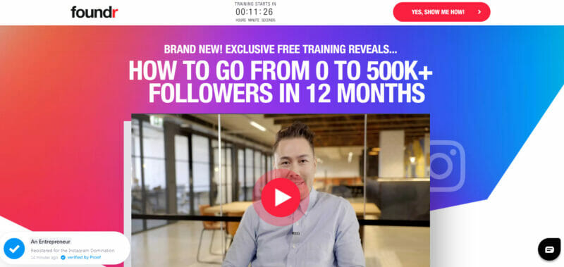 Brand New Free Instagram Training