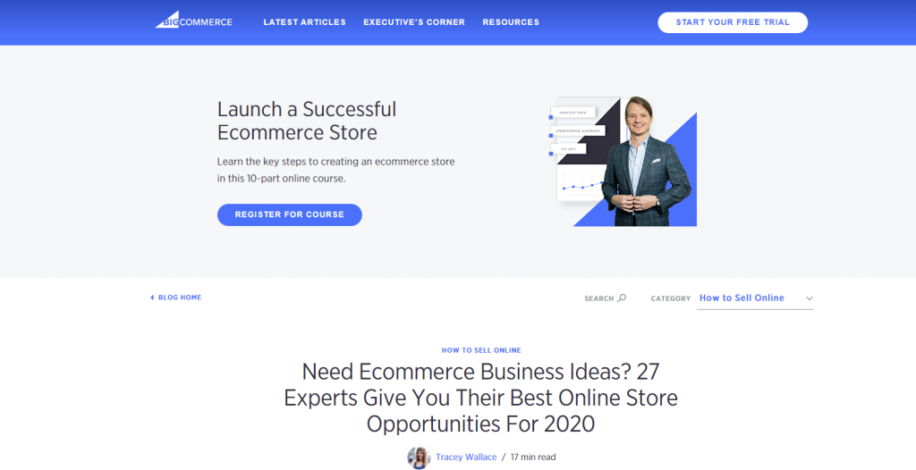 Ideas from BigCommerce