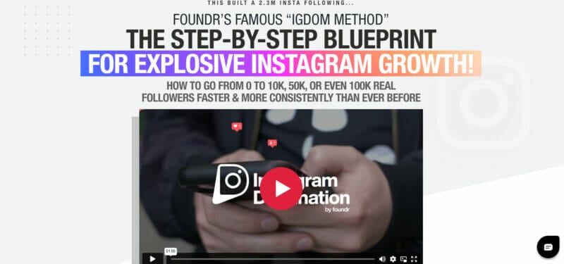 Instagram Domination course