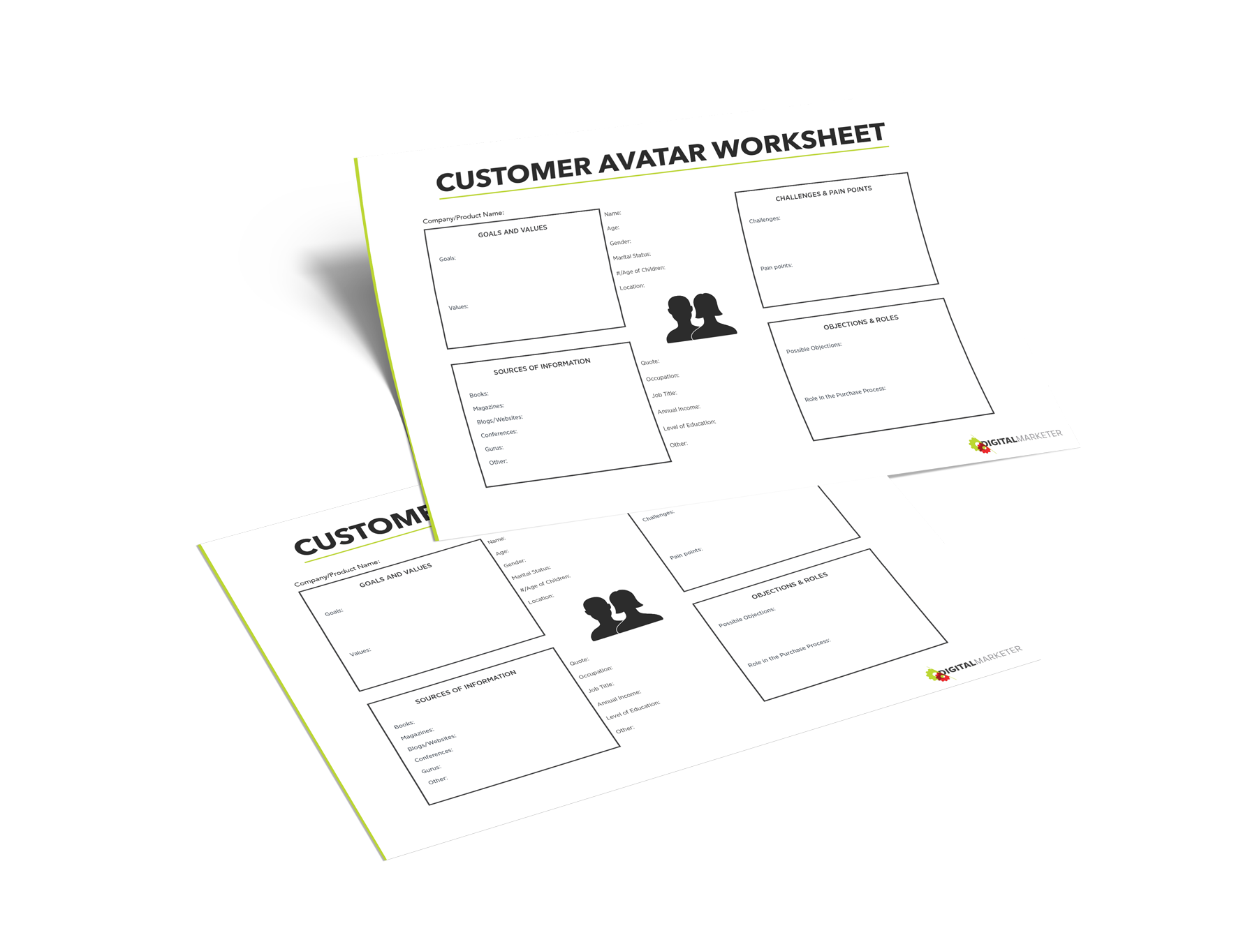 Download Your FREE Customer Avatar Worksheet