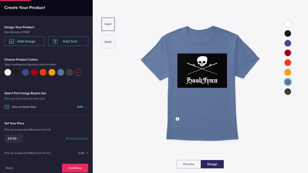 teespring patterns