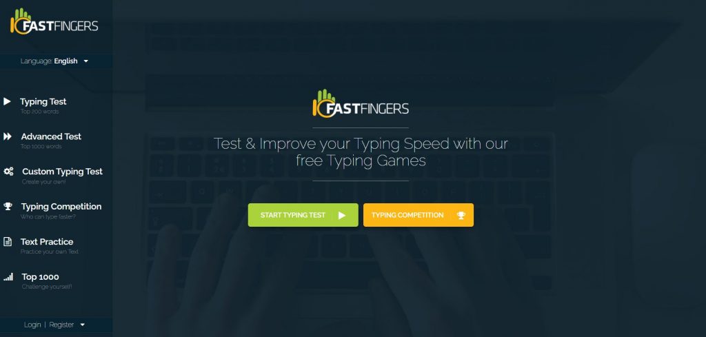 10FastFingers.com - Typing Test, Competitions