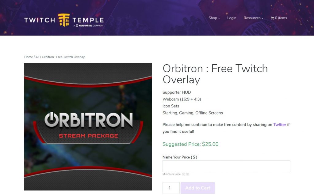 Twitch Temple is a Nerd or Die offshoot