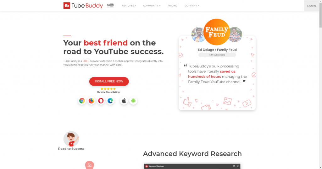 youtube seo tool tubebuddy