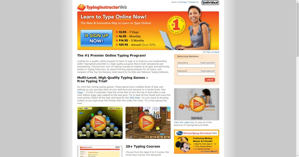 Typing Instructor type online