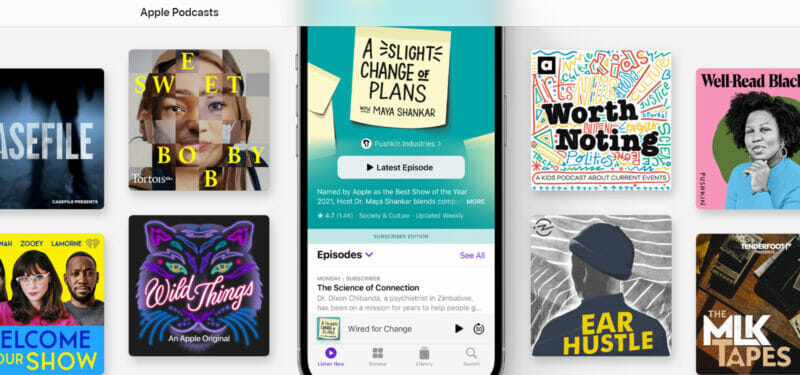 Apple Podcasts examples