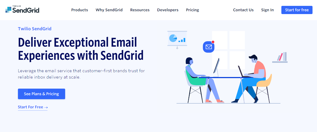 SendGrid email marketing