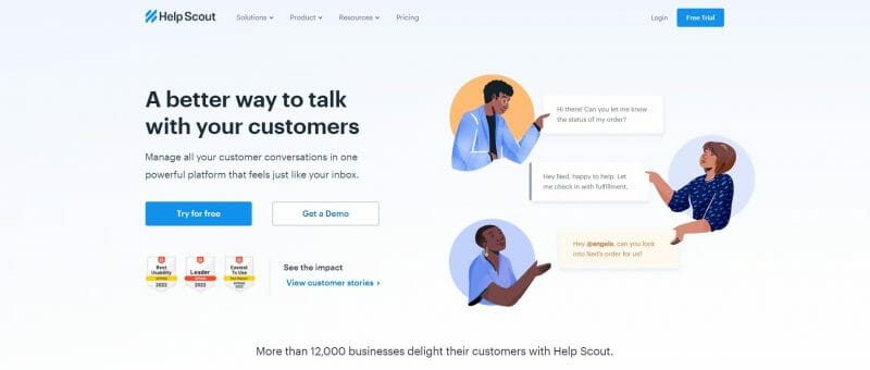 Help Scout customer support service