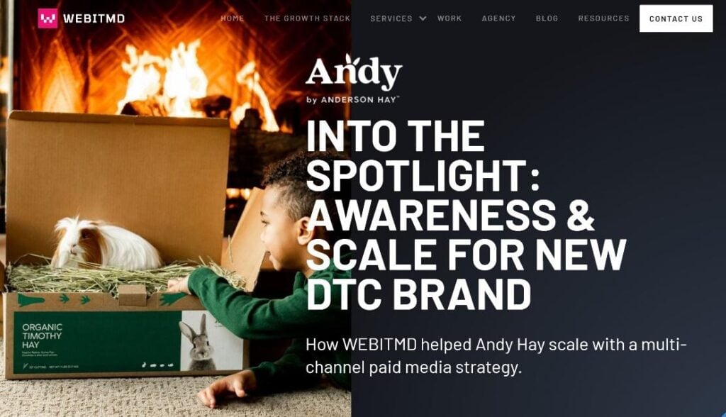 Case Study Andy’s Hay WEBITMD