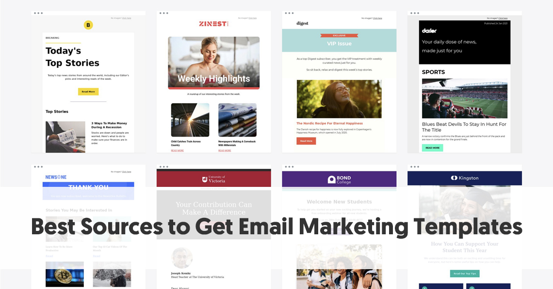 10 Of The Best Email Marketing Templates For 21