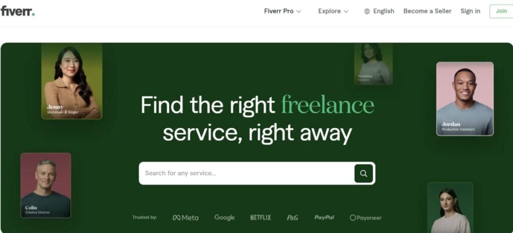 Fiverr Freelance services