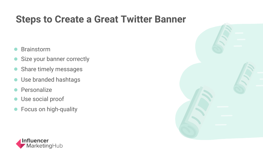 Steps to create a twitter banner