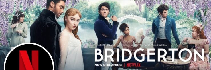 Twitter banner Bridgerton Netflix
