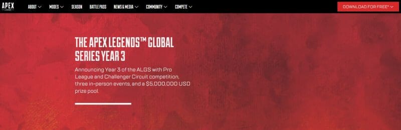 Apex Legends Global Series Rok 3