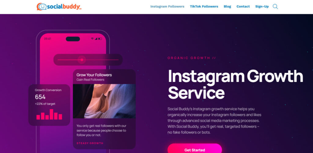 Social Buddy Instagram Growth Service
