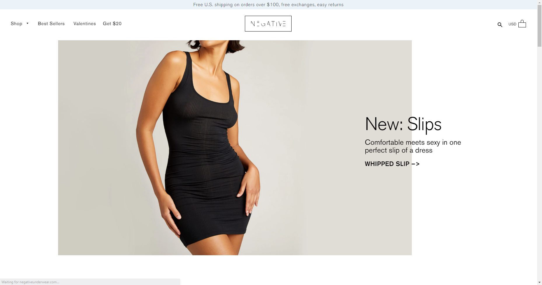 Negative Underwear boosts sales by 48% after upgrading to Shopify