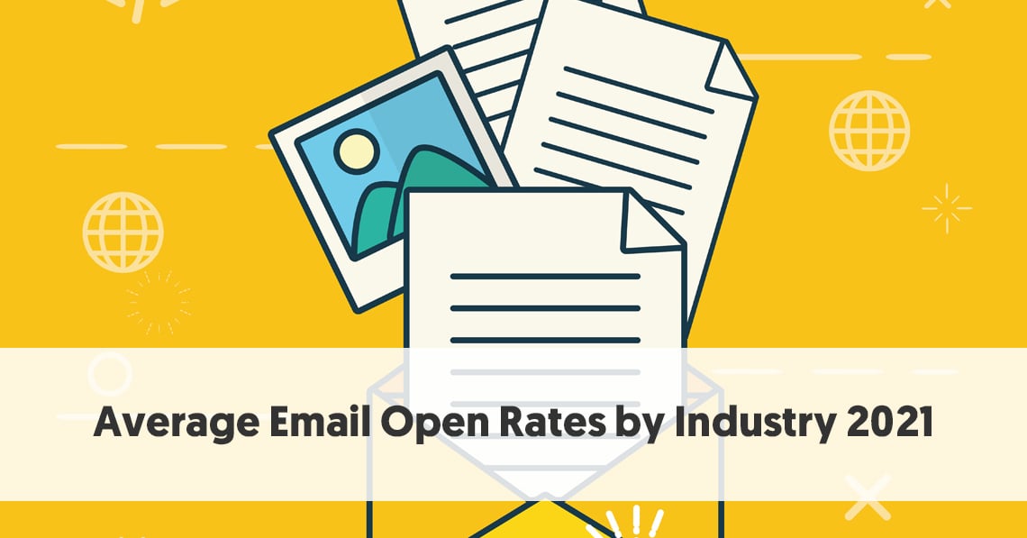 Average Email Open Rates by Industry (2021)