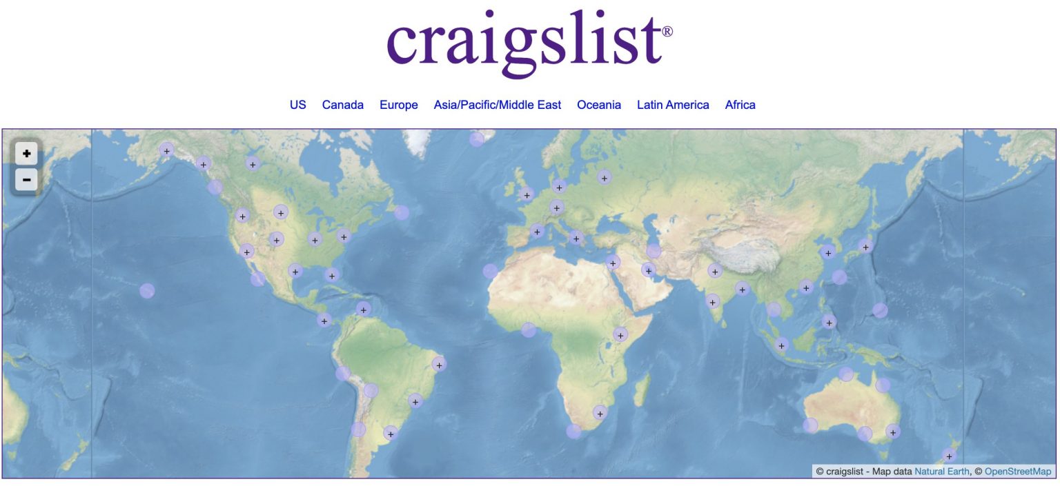 14 Websites To Sell Products Online In 2024   Craigslist 1536x718 