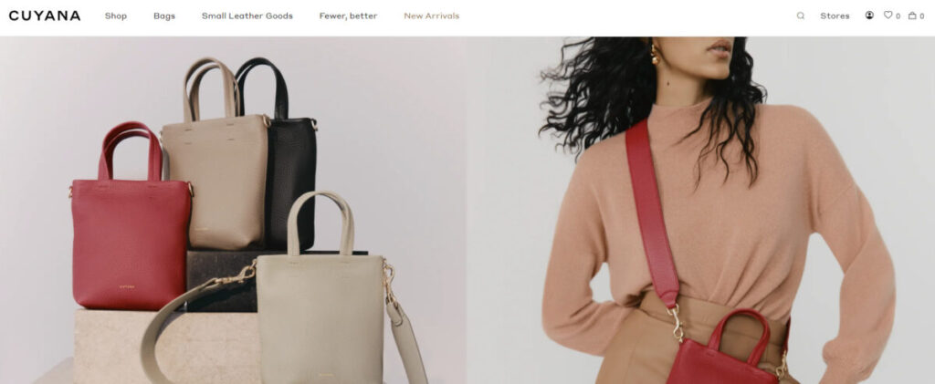 Cuyana online shopping