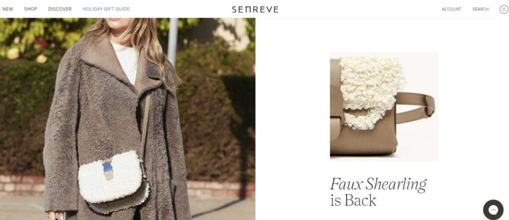 Senreve Online Shopping Site