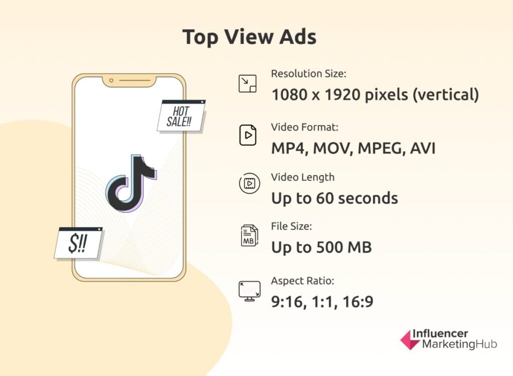 Top View TikTok Video Size