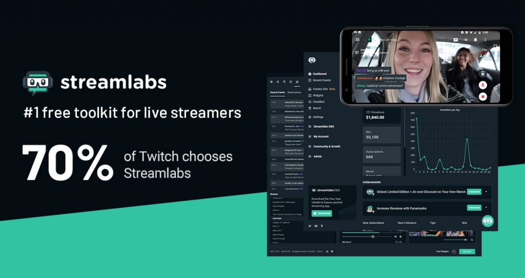 stream on streamlabs obs