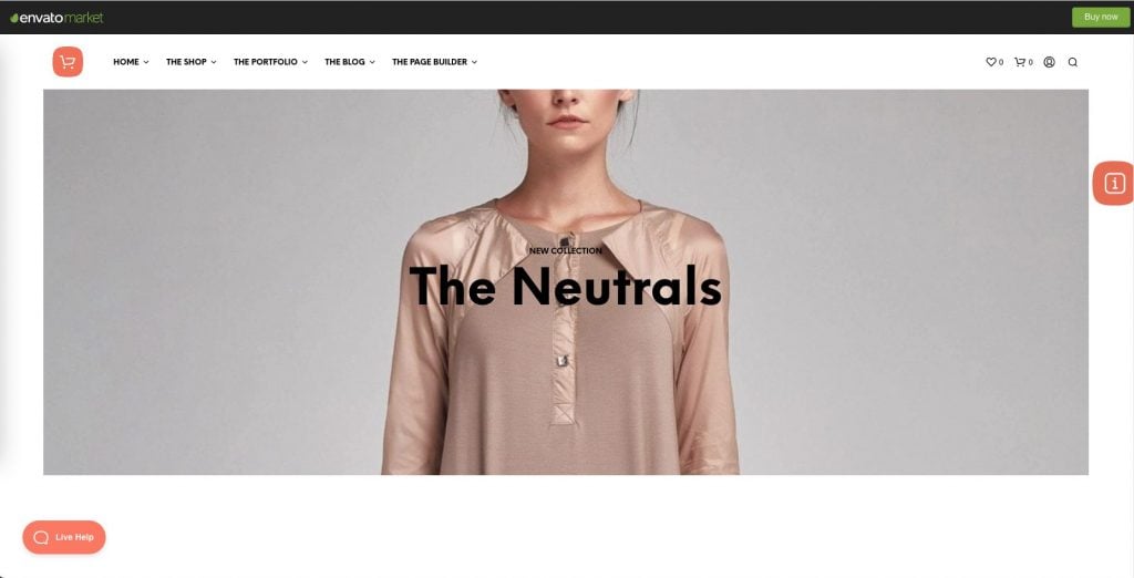 Shopkeeper is a WordPress eCommerce website templat