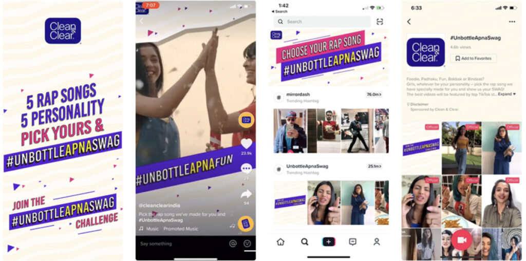 TikTok Ads Clean and Clear