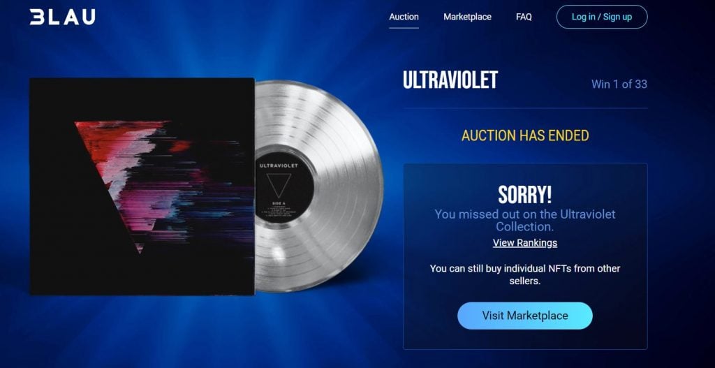 ‘Ultraviolet’, 3LAU’s sold-out album NFT collection