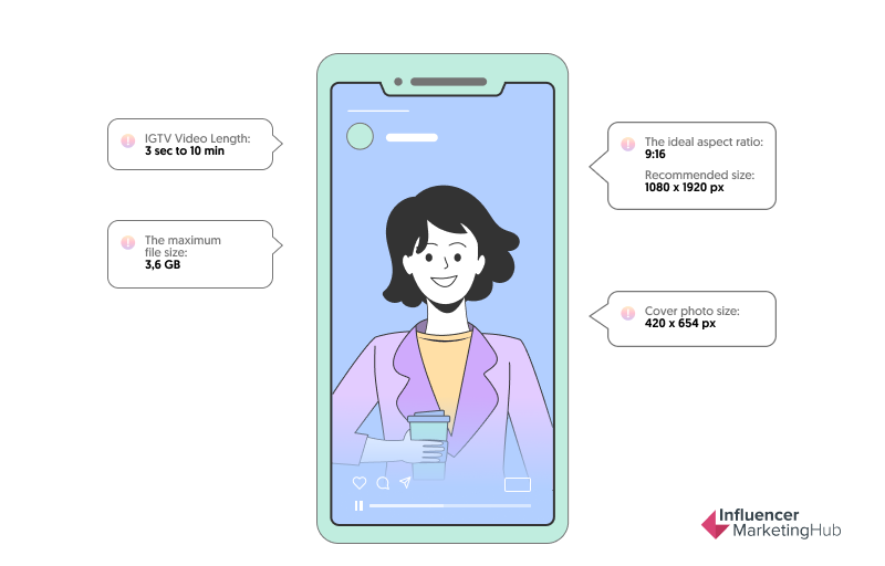 Размер видео в Instagram IGTV