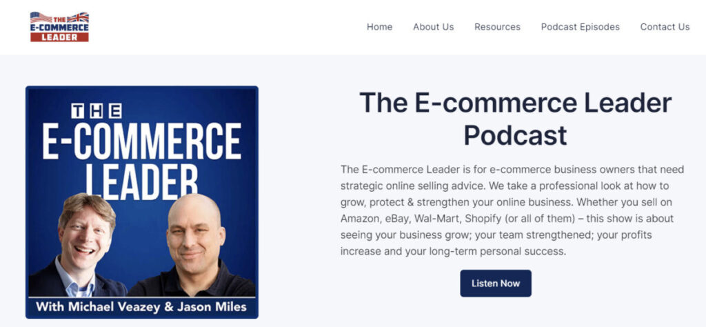 The E-commerce Leader Podcast