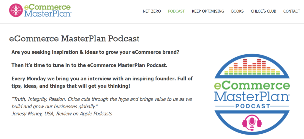 eCommerce MasterPlan Podcast
