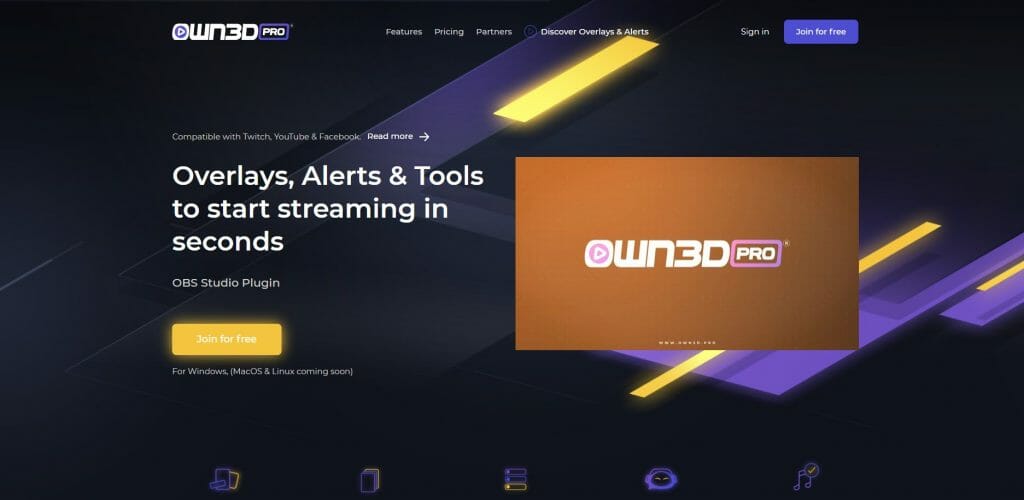 light wieght twitch streaming software