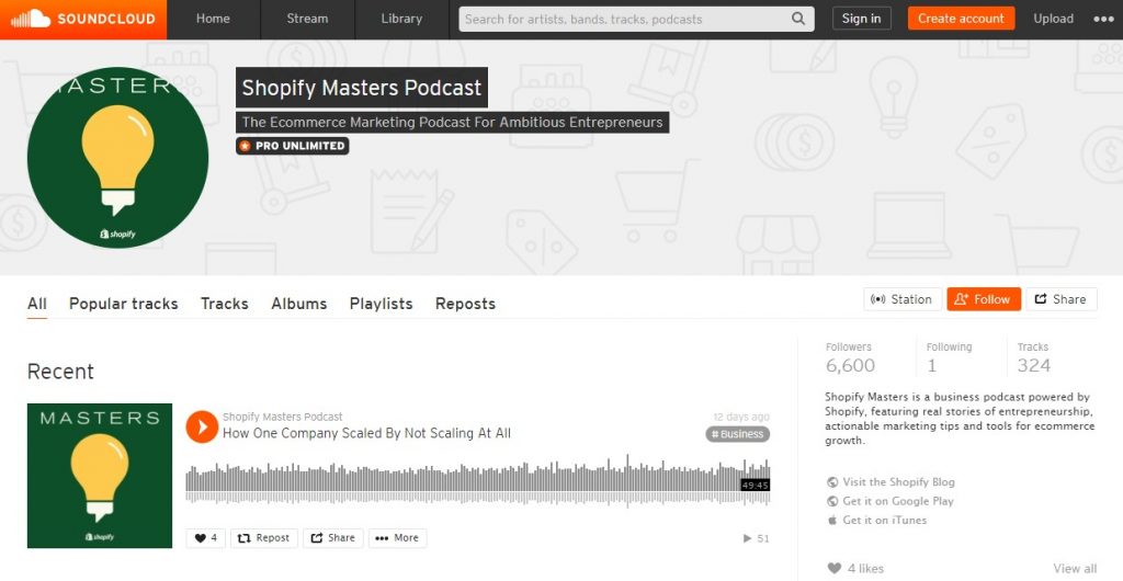 Shopify Masters eCommerce Podcast